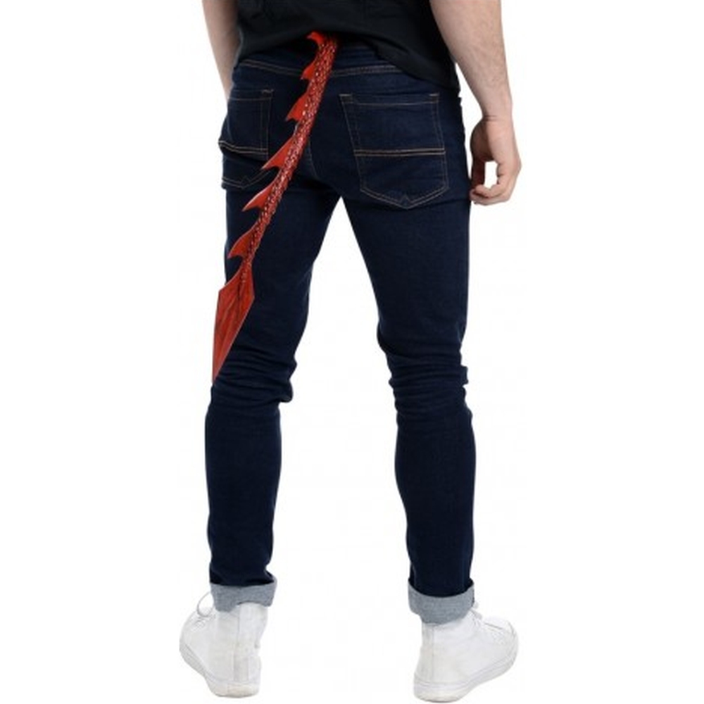 Zac's Alter Ego - Dragon Tail Accessoire Costume - Queue de dragon - Rouge